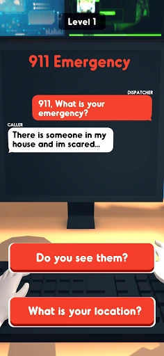 Captura de 911 Emergency Dispatcher: mapa de unidades de rescate